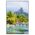 Led Wandbild Palmen Berg Auf Insel Hochformat Produktvorschau Frontal
