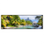 Led Wandbild Palmen Berg Auf Insel Panorama Produktvorschau Frontal