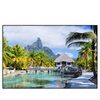 Led Wandbild Palmen Berg Auf Insel Querformat Produktvorschau Frontal