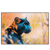 Led Wandbild Panther Farben Der Wildness Querformat Produktvorschau Frontal