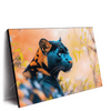 Led Wandbild Panther Farben Der Wildness Querformat Produktvorschau Seitlich
