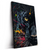 Led Wandbild Panther Farbexplosion Hochformat Produktvorschau Seitlich