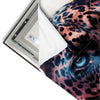 Led Wandbild Panther Im Farbenspiel Hochformat Materialvorschau