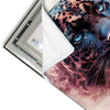 Led Wandbild Panther Im Farbenspiel Quadrat Materialvorschau