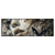 Led Wandbild Paola Portraet Mit Schmetterlingen Panorama Produktvorschau Frontal