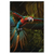 Led Wandbild Papagei Im Flug Hochformat Produktvorschau Frontal