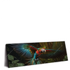 Led Wandbild Papagei Im Flug Panorama Produktvorschau Seitlich