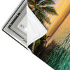 Led Wandbild Paradiesische Insel Quadrat Materialvorschau