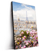 Led Wandbild Pariser Stadtdaecher Hochformat Produktvorschau Seitlich