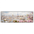 Led Wandbild Pariser Stadtdaecher Panorama Produktvorschau Frontal