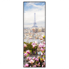 Led Wandbild Pariser Stadtdaecher Schmal Produktvorschau Frontal