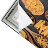 Led Wandbild Pasta Auf Loeffeln Querformat Materialvorschau