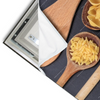 Led Wandbild Pasta Auf Loeffeln Schmal Materialvorschau