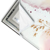 Led Wandbild Pastell Blueten Moderne Kunst Hochformat Materialvorschau