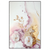 Led Wandbild Pastell Blueten Moderne Kunst Hochformat Produktvorschau Frontal