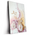 Led Wandbild Pastell Blueten Moderne Kunst Hochformat Produktvorschau Seitlich