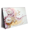 Led Wandbild Pastell Blueten Moderne Kunst Querformat Produktvorschau Seitlich