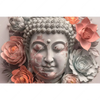 Led Wandbild Pastellblueten Und Buddha Querformat Motivvorschau
