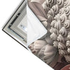 Led Wandbild Pastellblueten Und Buddha Schmal Materialvorschau