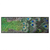 Led Wandbild Pfaufedern Panorama Produktvorschau Frontal