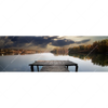 Led Wandbild Pier Am Fluss Panorama Motivvorschau
