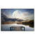 Led Wandbild Pier Am Fluss Querformat Produktvorschau Frontal