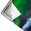 Led Wandbild Polarlichter Hochformat Materialvorschau