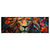 Led Wandbild Pop Art Leo Panorama Produktvorschau Frontal