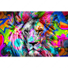 Led Wandbild Pop Art Loewe No 1 Querformat Motivvorschau