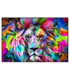 Led Wandbild Pop Art Loewe No 1 Querformat Produktvorschau Frontal