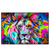 Led Wandbild Pop Art Loewe No 1 Querformat Produktvorschau Frontal