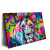 Led Wandbild Pop Art Loewe No 1 Querformat Produktvorschau Seitlich