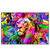 Led Wandbild Pop Art Loewe Querformat Produktvorschau Frontal