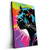 Led Wandbild Pop Art Panther Hochformat Produktvorschau Seitlich
