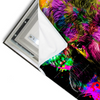 Led Wandbild Pop Art Stier Querformat Materialvorschau