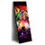 Led Wandbild Pop Art Wolf Schmal Produktvorschau Seitlich