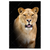 Led Wandbild Raubkatzen Hochformat Produktvorschau Frontal
