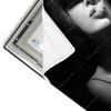 Led Wandbild Rauchende Lady Querformat Materialvorschau