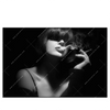 Led Wandbild Rauchende Lady Querformat Produktvorschau Frontal