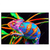 Led Wandbild Regenbogen Chamaeleon No 2 Querformat Produktvorschau Frontal
