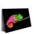 Led Wandbild Regenbogen Chamaeleon Querformat Produktvorschau Seitlich