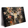 Led Wandbild Reh Blumen Querformat Produktvorschau Seitlich