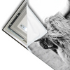 Led Wandbild Rind Im Hochland Querformat Materialvorschau