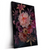 Led Wandbild Romantische Blumenillustration Hochformat Produktvorschau Seitlich