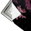 Led Wandbild Romantische Blumenillustration Panorama Materialvorschau