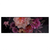 Led Wandbild Romantische Blumenillustration Panorama Produktvorschau Frontal