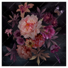 Led Wandbild Romantische Blumenillustration Quadrat Produktvorschau Frontal