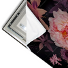 Led Wandbild Romantische Blumenillustration Querformat Materialvorschau