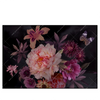 Led Wandbild Romantische Blumenillustration Querformat Produktvorschau Frontal