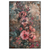 Led Wandbild Romantische Vintageblumen Hochformat Produktvorschau Frontal